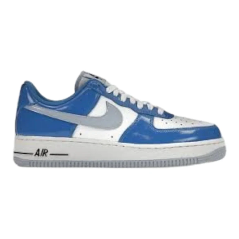 Air Force 1 '07 Women's Sneakers - Cobalt Bliss & Blue Patent Low-Top