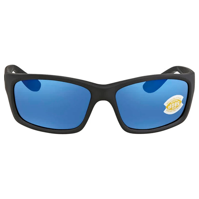 JOSE Blue Mirror Polarized Polycarbonate Mens Sunglasses JO 01 OBMP 62