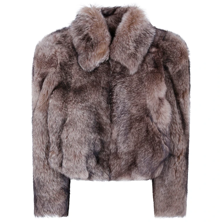 Jacket Fur Leather "Fur Coat"