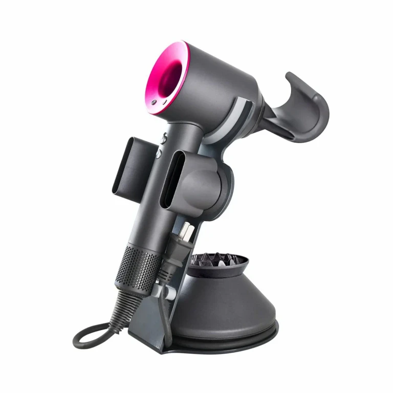 Supersonic Hair Dryer & Display Stand in Fuchsia/Iron