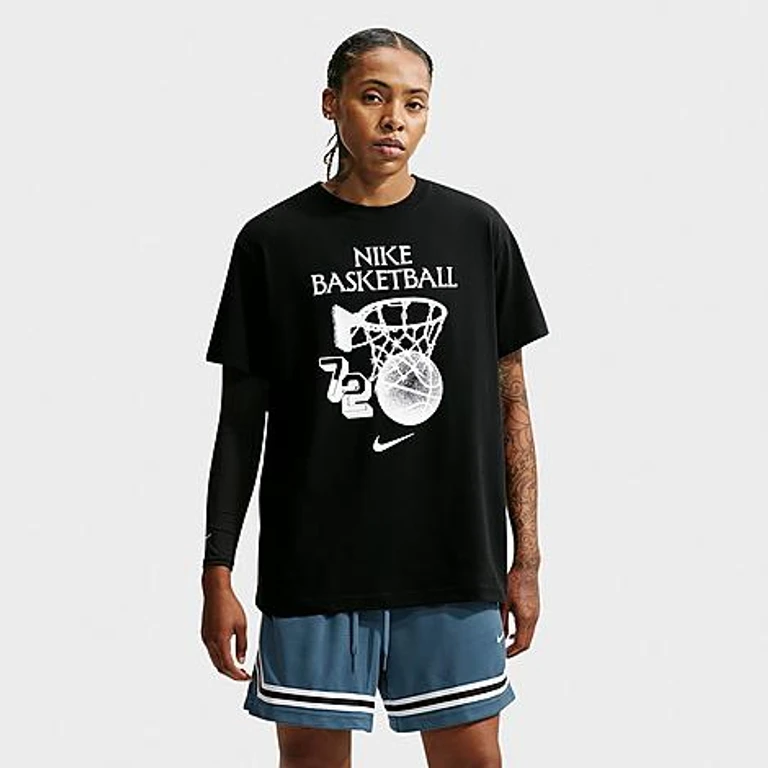 Nike Women's Dri-FIT Basketball T-Shirt in Black Size: XS