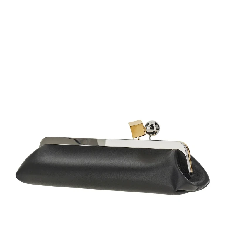 Nappa leather 'Salon' pouch Woman One Size