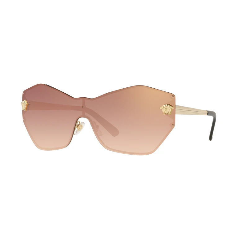 Pink Gradient Mirror Shield Ladies Sunglasses VE2182 12526F 143
