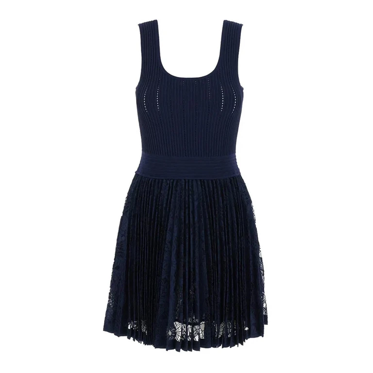 Robe Au Genou - Bleu Foncé (2261251PKNY)