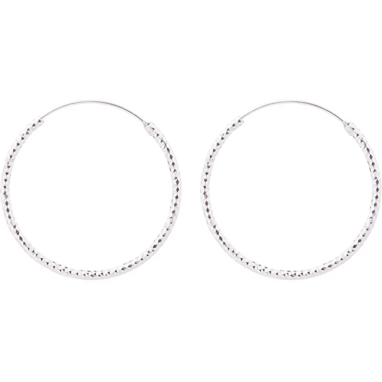 Silver Orecchini rings SVLE0216XD500 - Diameter: 4 cm