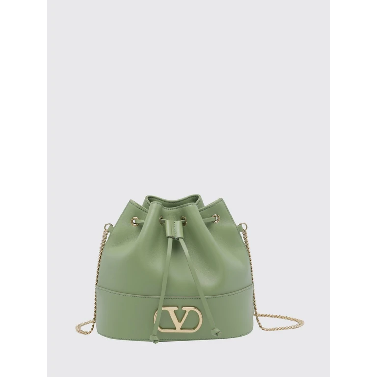 VLogo Signature Mini Bucket Bag in Calf Leather (P0T83AWDNPO)