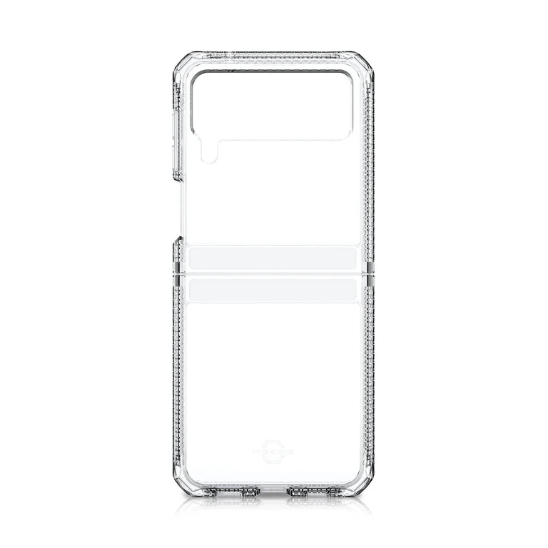 Hybrid Clear Protective Phone Case Compatible with Samsung Galaxy Z Flip3 5g, Slim Hybrid Case, Anti-Yellowing and Heavy Duty Shockproof Cover, Military Phone Case Transparent