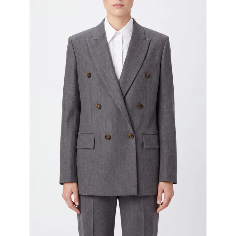 Blazer trespassada de lã Stella McCartney