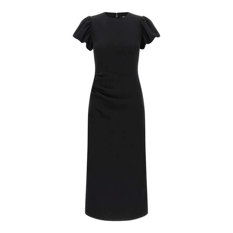 Robe Au Genou - Noir (117E16)