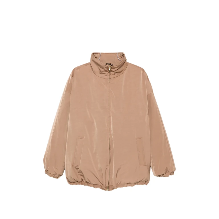 Zip-up Puffer Jacket