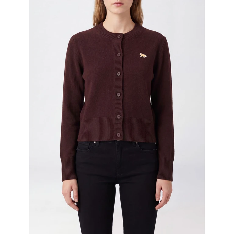 Cardigan Maison Kitsuné en pure laine d'agneau