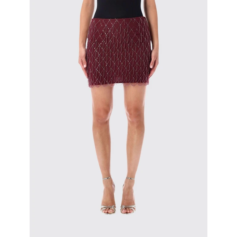 Skirt Woman color Burgundy (1165592694)