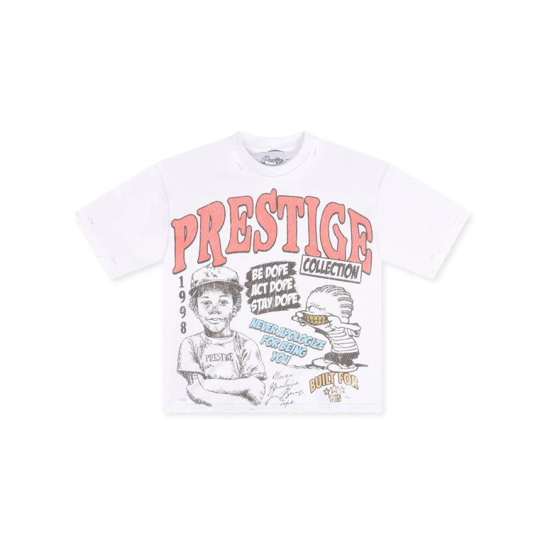 Be Dope Boxy Tee - White