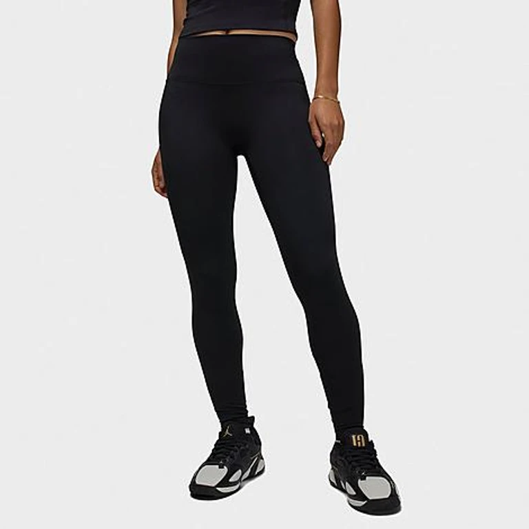 Leggings Jordan Sport Dri-FIT de cintura alta en negro/blanco