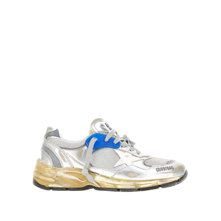 'Running Dad' mesh and leather sneakers Man 39