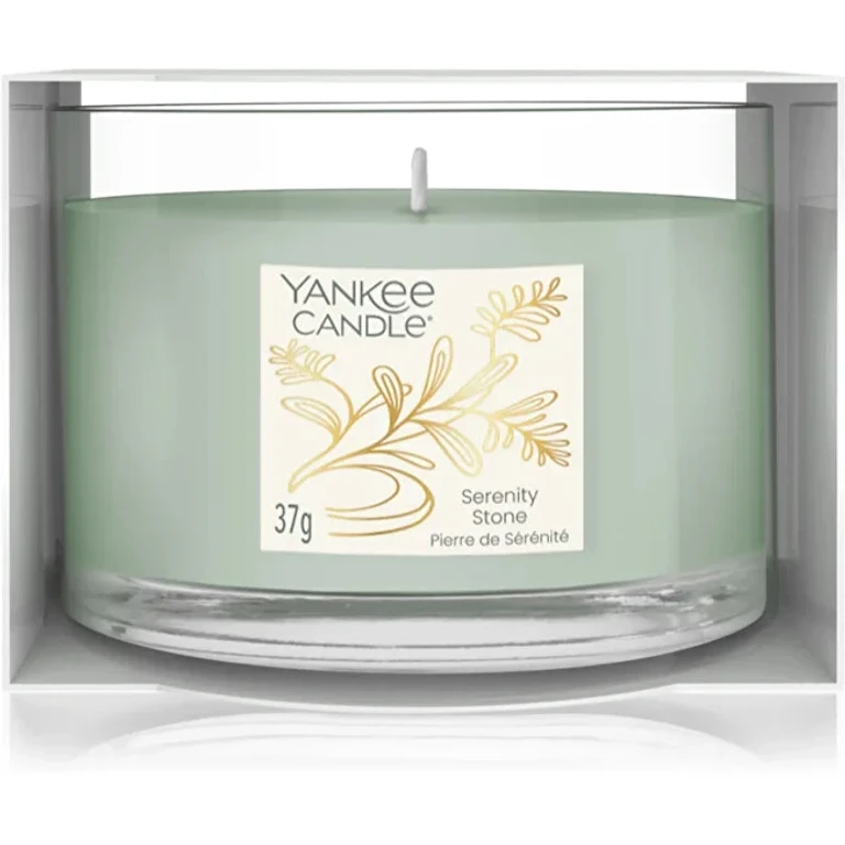 Little Luxuries Serenity Stone Glass Votive Candle 37 g — Candle