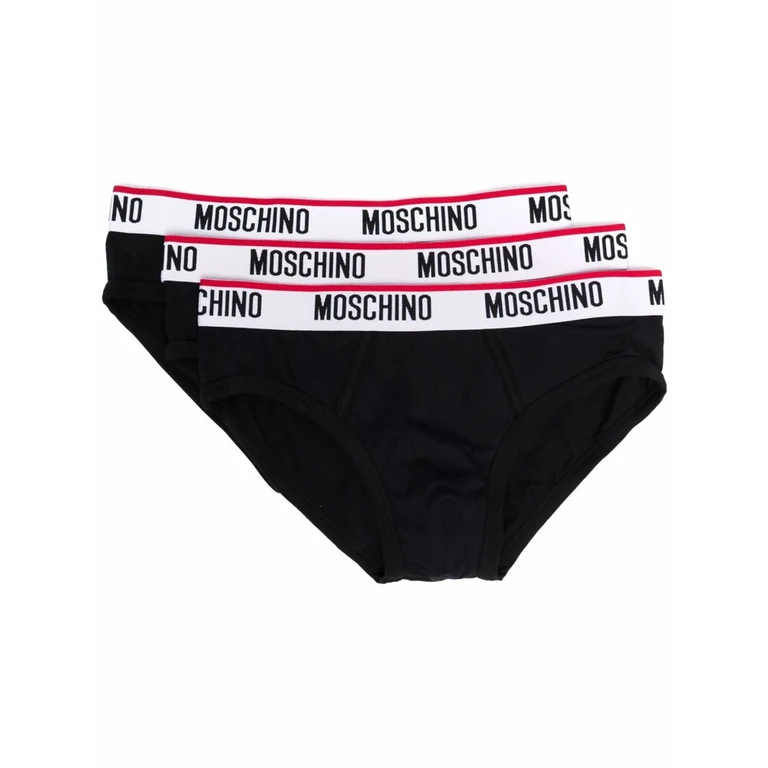Logo-waistband Briefs (set Of Three)