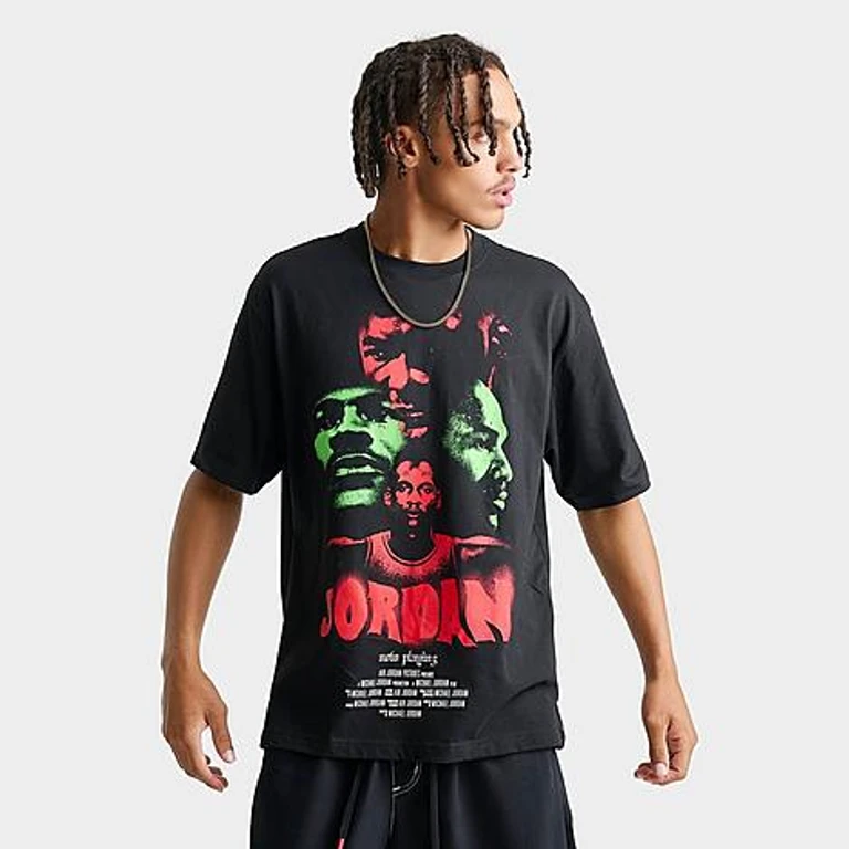 Men's Brooklyn Movie Graphic T-Shirt in Black Size: Small