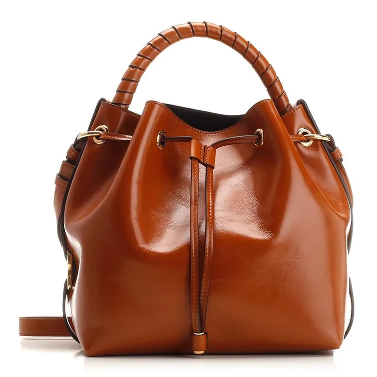 Marcie Leather Bucket Bag