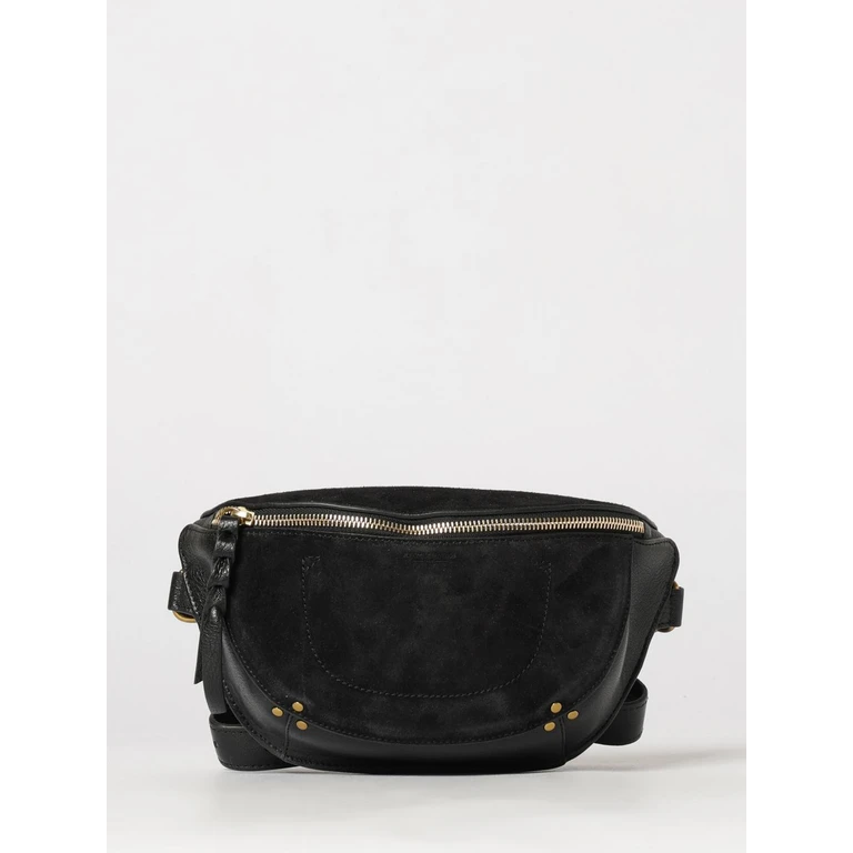 Belt Bag Woman color Black (43LINOBCRNOIRGRAINÈ)