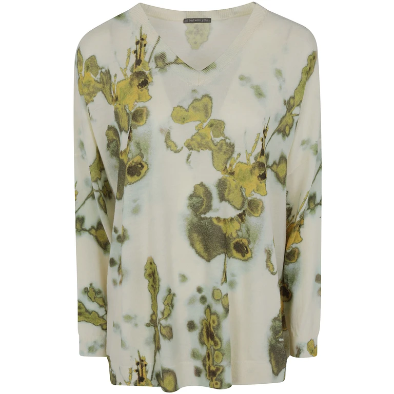 Sweater Floral Print "Zb27 270 Floral Print"