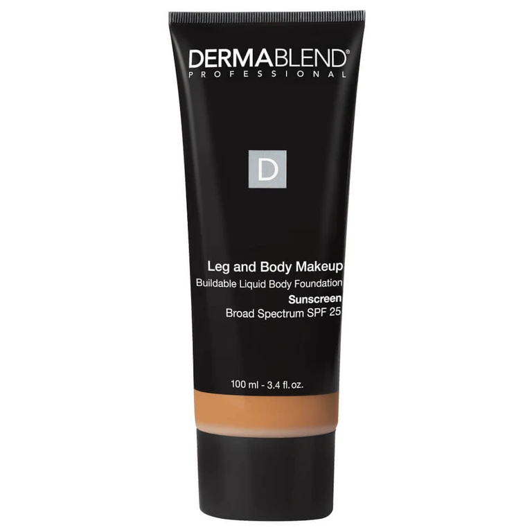 Leg and Body Makeup SPF 25 (Various Shades) - 40 Warm - Med Golden
