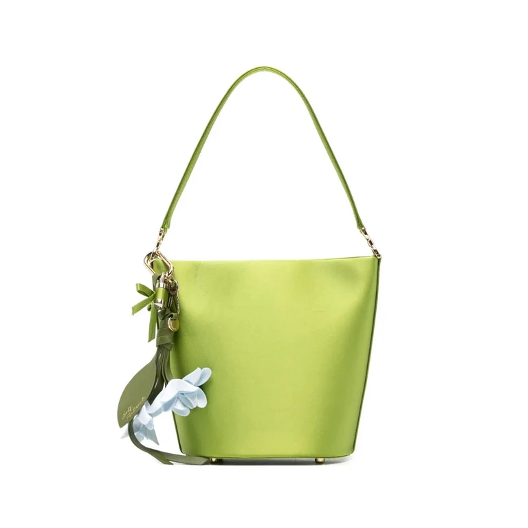 Bag Satin Bucket "Lilac"