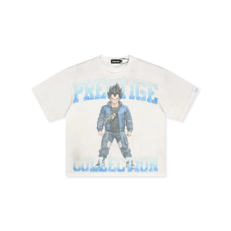 Drippy Vegeta Tee - Blue Aura
