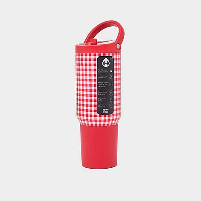 Sport 20 oz Flip Straw Water Bottle in Summer Picnic Size: 20 Oz.