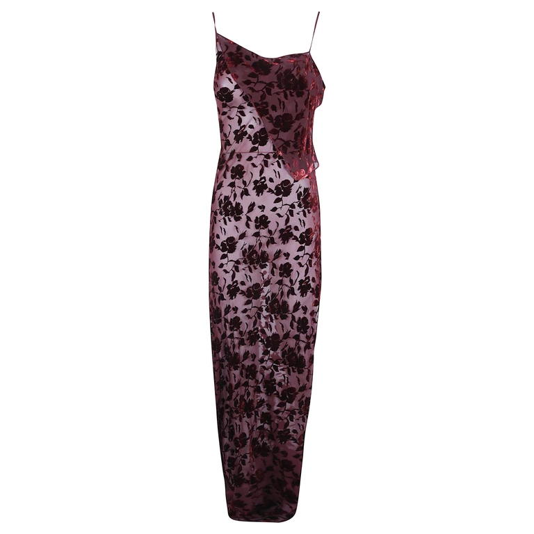 Dress Long Bias Slip "Aaricia"