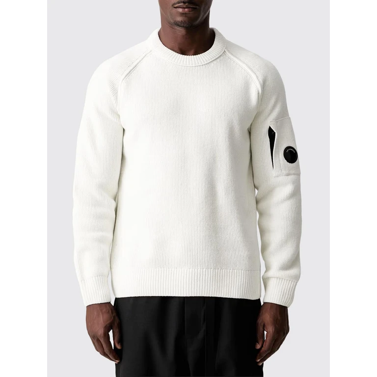 C. P. COMPANY Sweater Men color White (21CMKN196A005558G103)