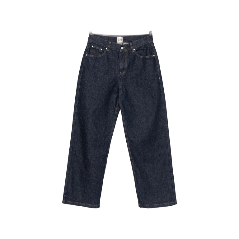 Logo-embroidered Belt-loop Jeans
