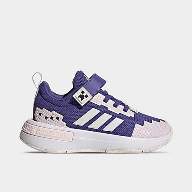 Little Kids x Minecraft Pro Zapatos casuales con cordones elásticos y cierre de gancho y bucle