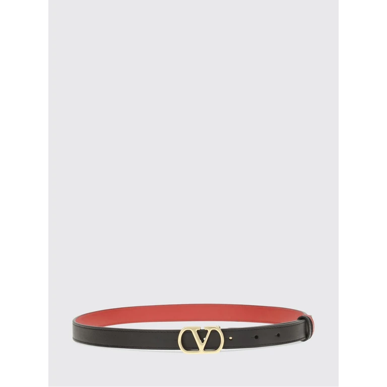 VLogo Signature Adjustable Smooth Calf Leather Belt (T0SU8ZDM0SM)