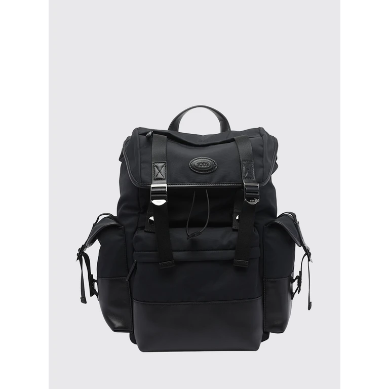 Mochila utilitaria de Tod's en tejido técnico negro