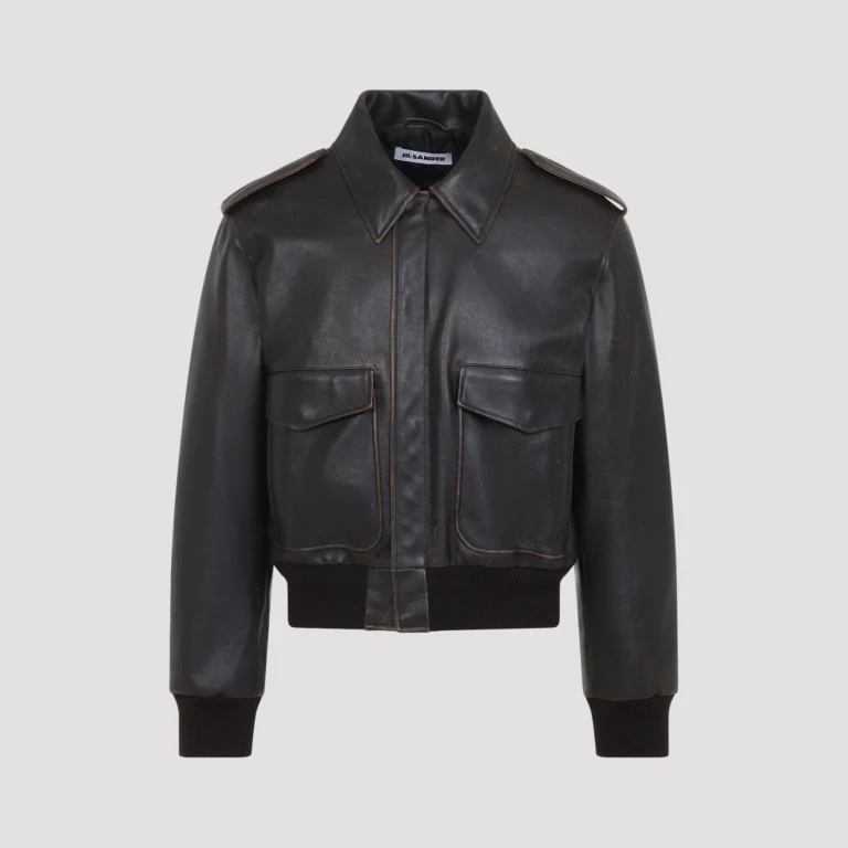 Leather Blouson