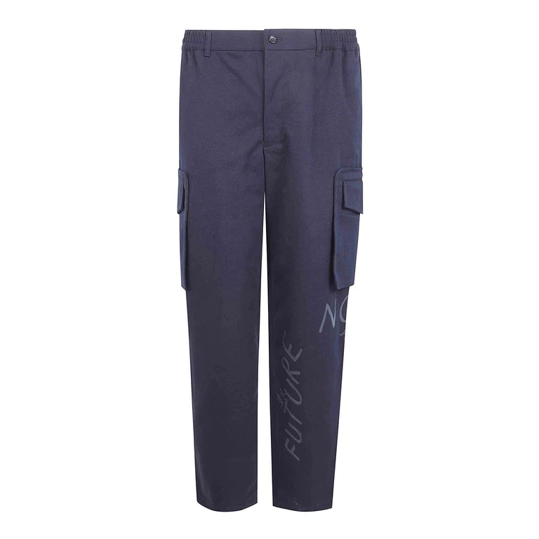 Pantalons Décontractés - Bleu (FQP503NAVY)