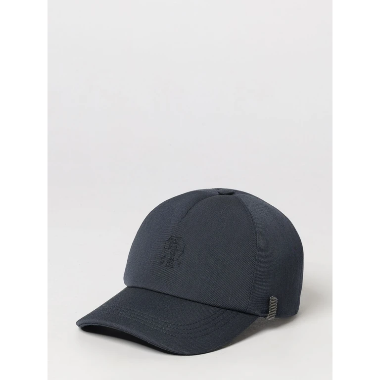 Cotton Twill Baseball Cap with Monili Embellishment (MCAP90230PC7186)