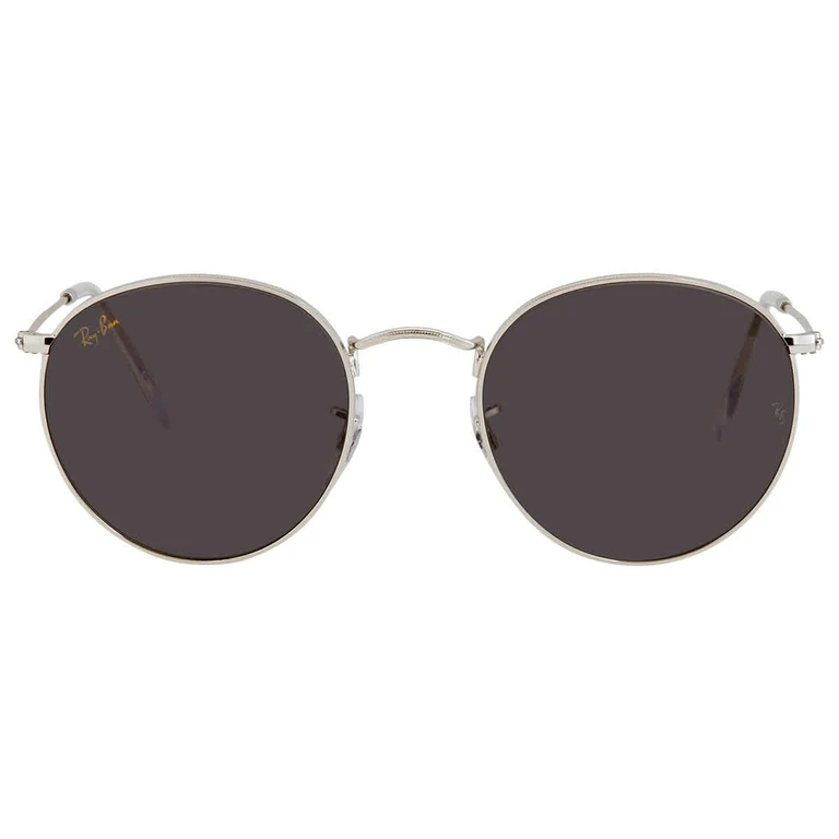 Ray Ban Round Metal Legend Gold Dark Grey Round Unisex Sunglasses RB3447 9198B1 53