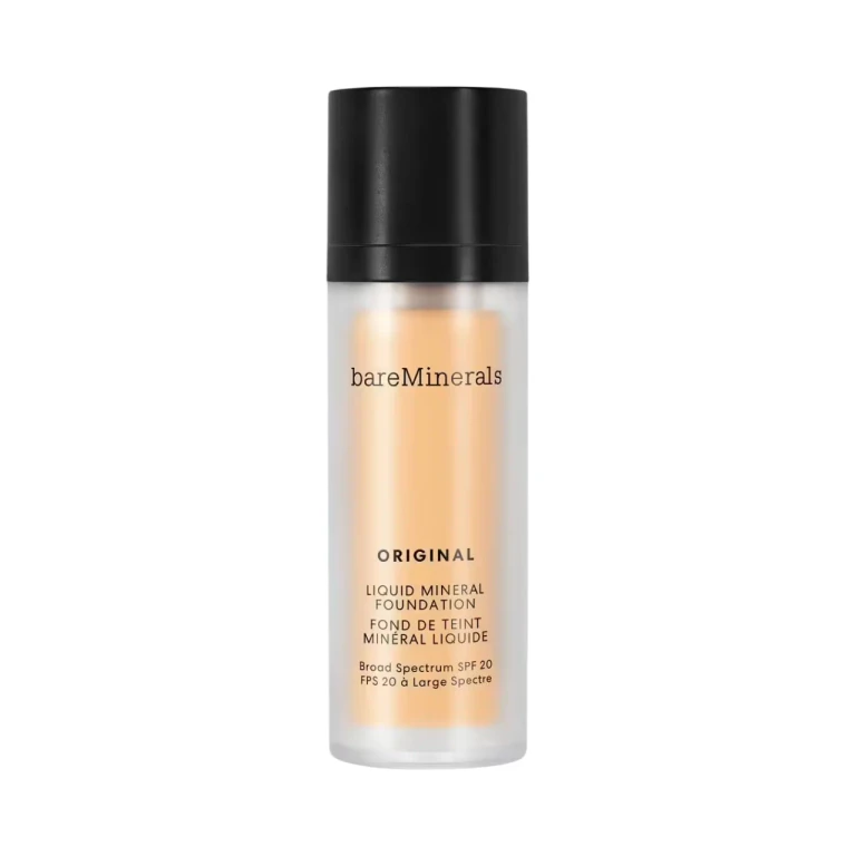 Original Liquid Mineral, fondotinta liquido, luminoso, 06, avorio neutro, SPF 20, 30 ml