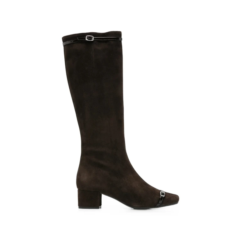 Starter Buckle-detail Knee-high Boots