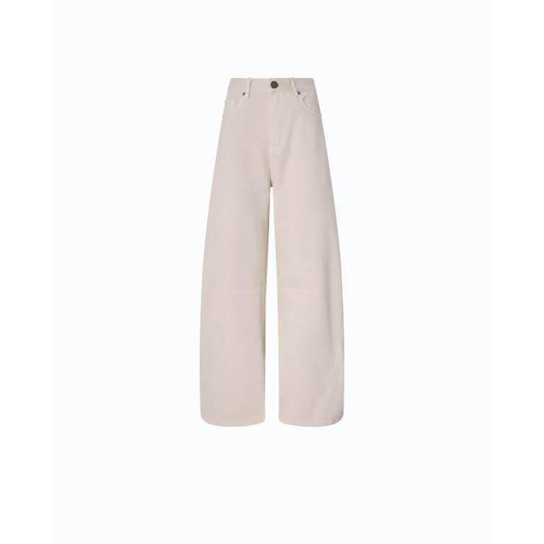 Pantalon barrel en bull denim - 24