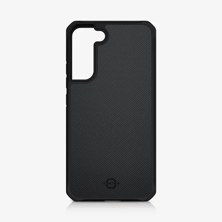 Hybrid Ballistic Protective Phone Case Compatible with Galaxy S22+ 5g, Slim Hybrid Case, Anti-Slip, Heavy Duty Shockproof Cover, Military Phone Case Black