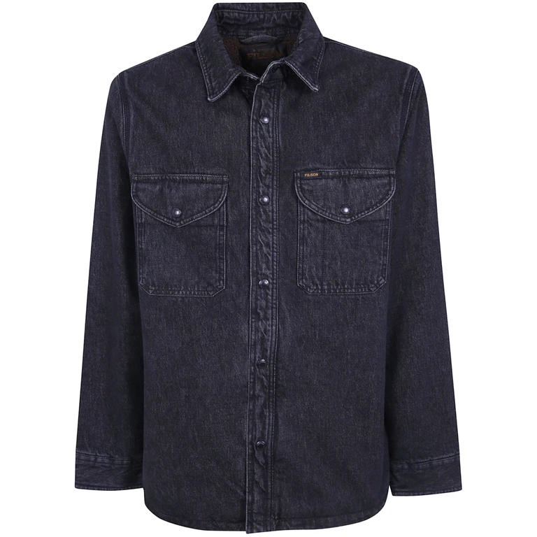 Jacket Black Denim "Denim" Jac-Shirt
