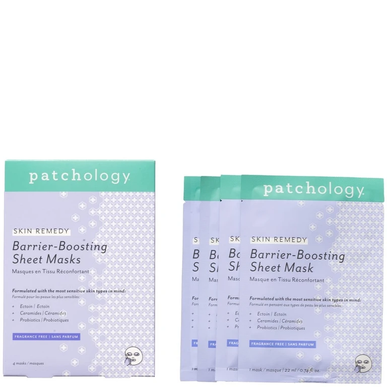 Skin Remedy Barrier-Boosting Sheet Mask - 4 Pack