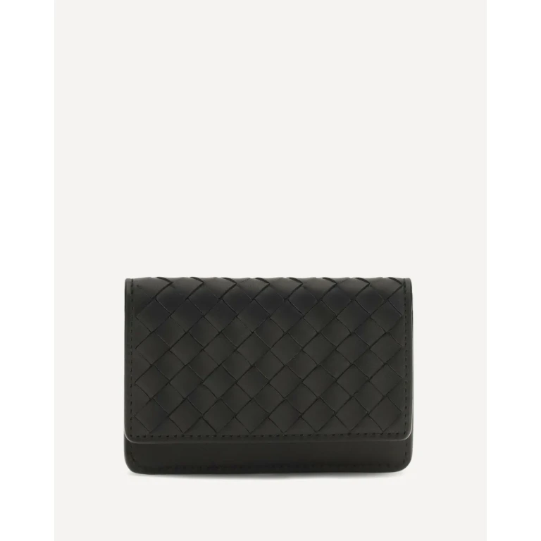 Intrecciato leather Wallet Female UNI