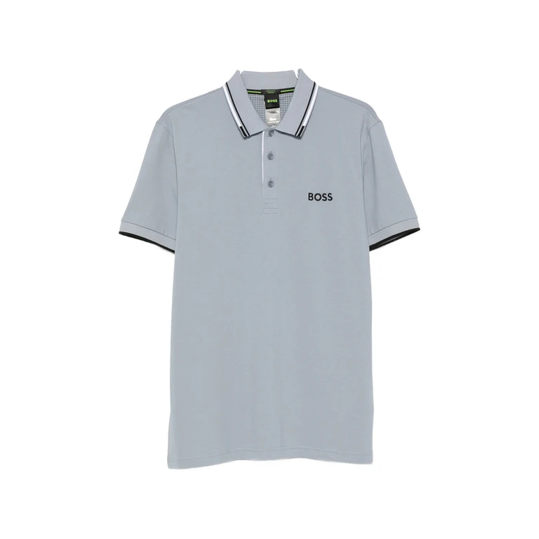 Logo-print Tipped Polo Shirt