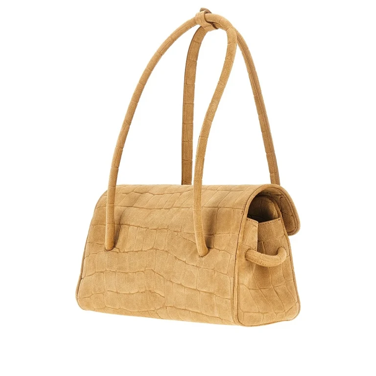 Embossed suede leather 'Turismo Long' bag Woman One Size
