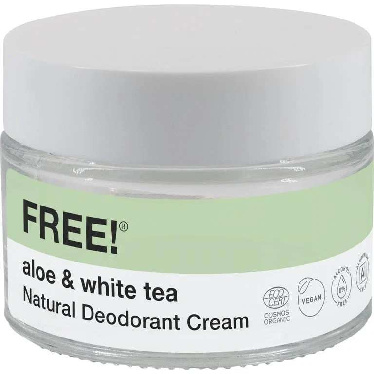 Deodorant Cream Naturale Aloe & White Tea 50g