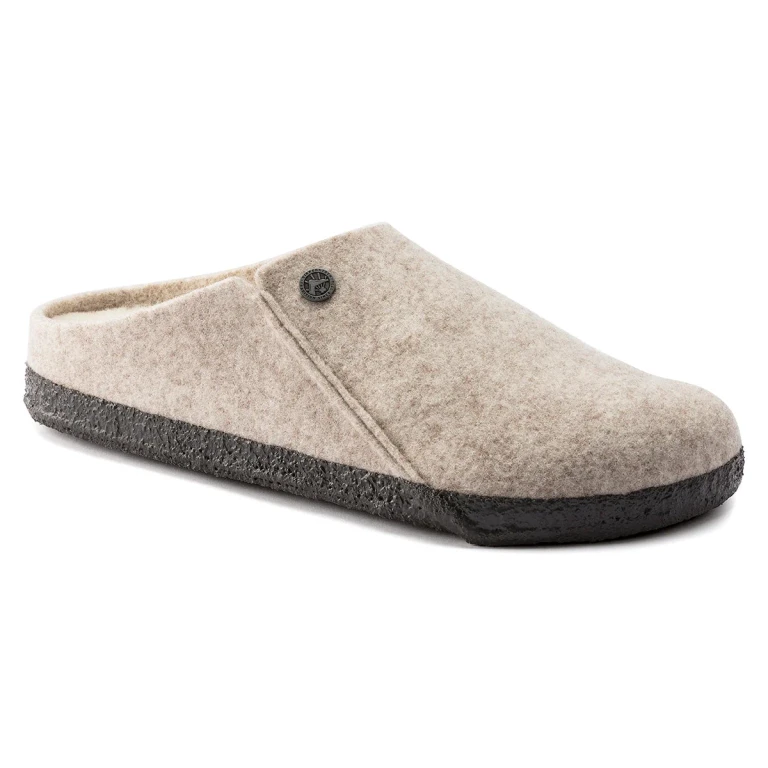 Zermatt Shearling Wool Felt Slippers